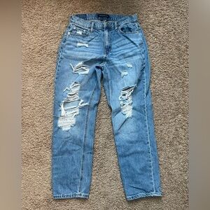 Aeropostale Distressed Mom Jeans